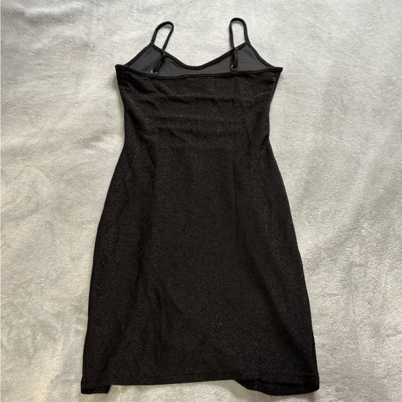 SHEIN Black Glitter Bodycon Dress - Picture 5 of 6